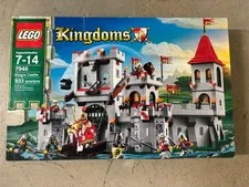 LEGO Kingdoms 7946 King's Castle NEW SEALED Retired Set 2010 8 Minifigs 933pc