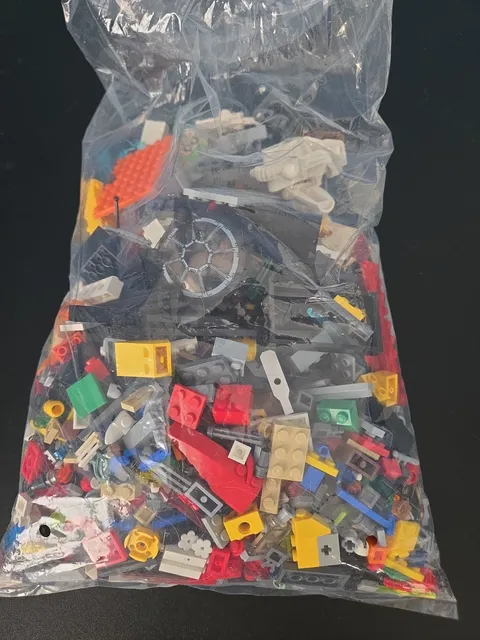 Assorted Miscellaneous LEGO Pieces Mixed Lot 2 Lb