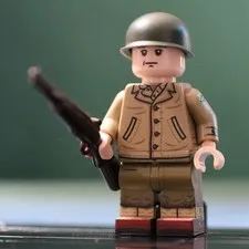 LEGO Minifig Co. Custom WW2 US Army Ranger Crew With BrickArms