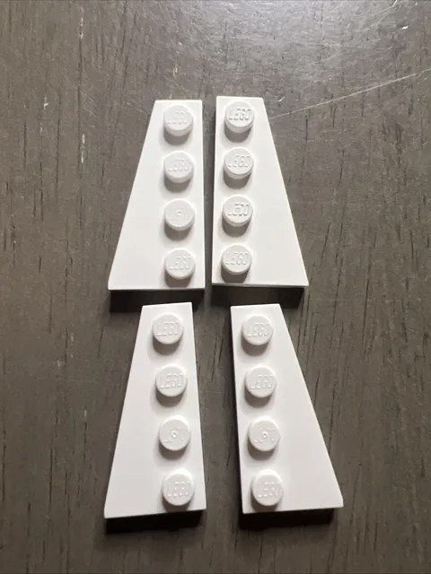 LEGO 41770 41769 Wedge, Plate 4 x 2 Left Right 2 Pairs 4 Pieces