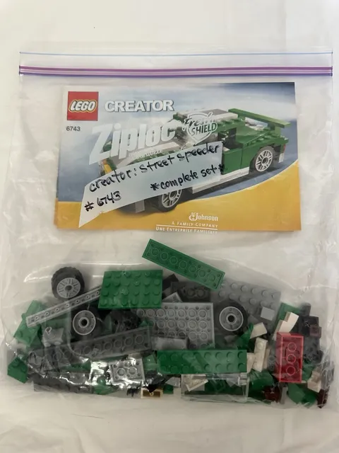 LEGO CREATOR: Street Speeder (6743) Complete Set! W/ Instructions No Box