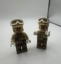 Lego Star Wars 2 Rebel Hoth Trooper Minifigure Lot  9509 Sw 