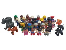 LEGO Duplo Figures Lot People Animals Police Construction Doc McStuffins Minnie