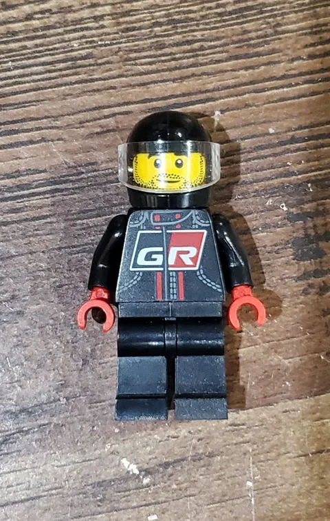LEGO Toyota GR Supra Driver Minifigure sc087 (76901)