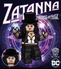 LEGO DC Superhero Zatanna Custom minifigure By Mr. J