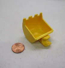 Lego Duplo Small Yellow Bull Dozer Tractor Bucket Scoop Bulldozer Construction