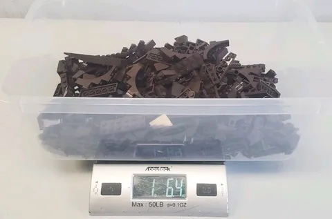 LEGO Dark Brown Pieces Bulk Lot 1+ Lbs Assorted Bricks Plates Blocks Parts Mixed