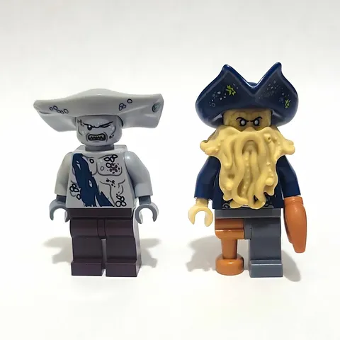 LEGO POTC Davy Jones, Maccus Minifigures