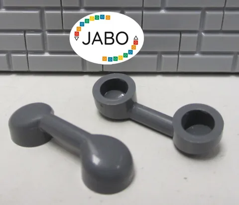 (B8/5/8) LEGO 2x 6190 Handle / Telephone handset new dark grey