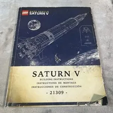 LEGO® 92176 Ideas NASA Apollo Saturn V - Building Instructions Manual Book ONLY