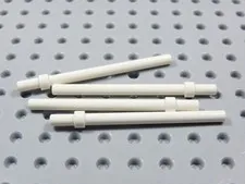 LEGO Lot of 4 White 6L Staffs Weapon Minifig BQ