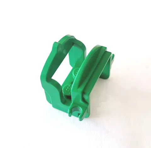 LEGO Vintage Two Clip Horse Saddle Green 1997 4491b 18306 Western Cowboy Classic