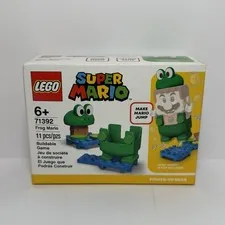 LEGO Super Mario: Frog Mario Outfit Power-Up Pack (71392) New & Sealed Nintendo