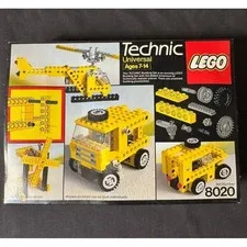 VTG LEGO Technic Universal Building Set 8020 - Complete NIB w/ Box & Tray - 1984