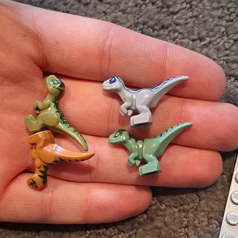 LEGO Bulk Lot Minifigures, Parts & Baseplate w/ Animals, Dinosaurs, Stormtrooper
