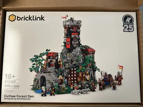 Lego BrickLink Designer Program Outlaw Forest Den 910057 2618pcs Set NEW