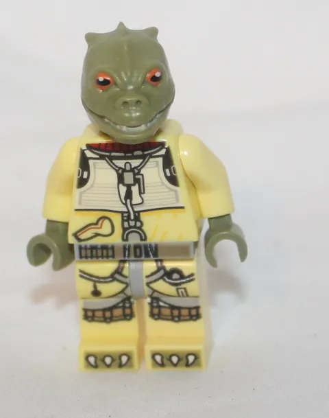 LEGO Bossk Olive Green Minifigure Star Wars SW828 75169 Bounty Hunter Authentic