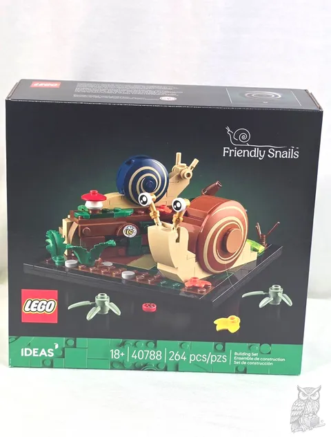 LEGO Ideas Friendly Snails-40788 New Sealed