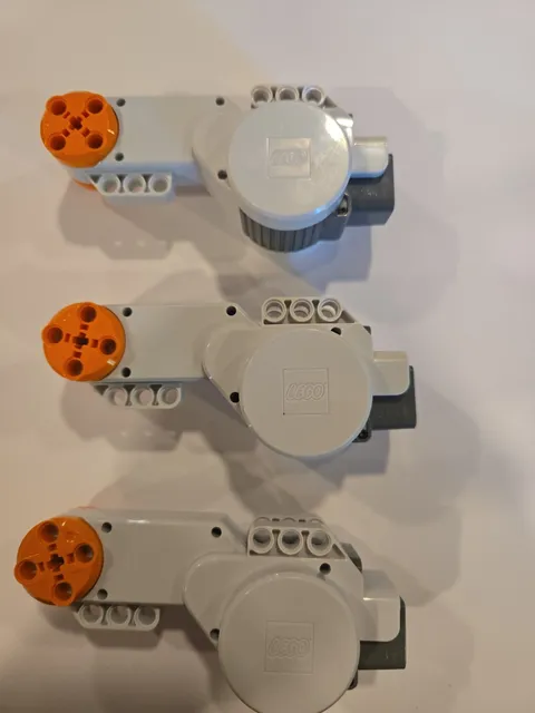 LEGO Mindstorms NXT Electric Servo Motor 3Pc Lot. EV3 Compatible 
