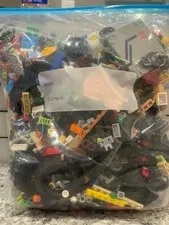 Legos, Bulk Lot, Assorted Bricks/Wheels, Approx. 2.5 LBS