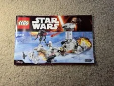 LEGO Star Wars: Hoth AT-ST (75322) Instruction Manual Booklet ONLY