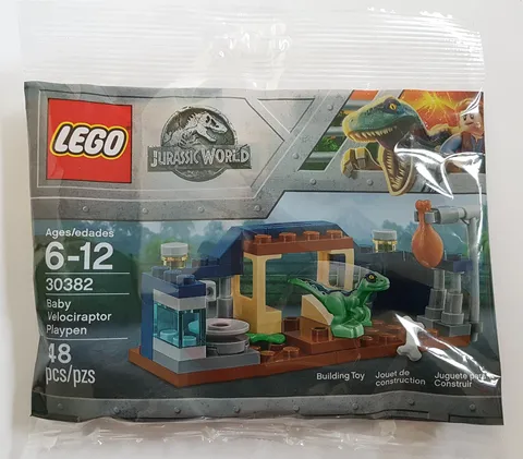 LEGO Jurassic World Baby Velociraptor Playpen 30382 Bagged