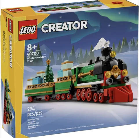 Brand New Retired LEGO Winter Holiday Train 40700 – New Sealed Limited
