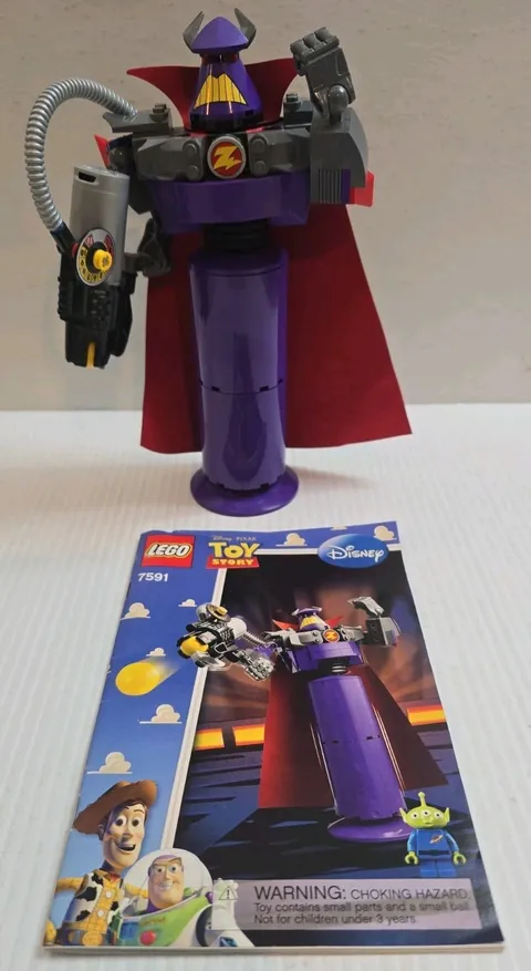 LEGO Disney Pixar Toy Story 7591 Construct-a-Zurg Set Near Complete No Alien 