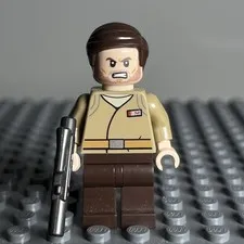 Lego Resistance Officer Minifigure Major Brance Star Wars 75184 sw0876 - 3H