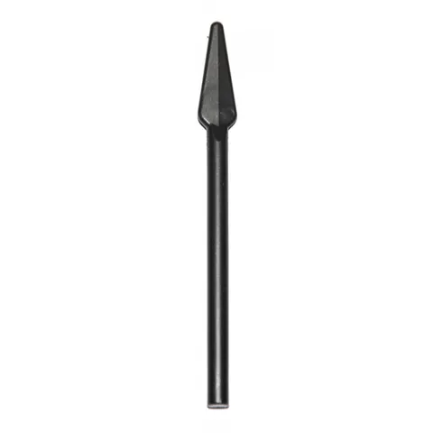 LEGO Minifigure, Weapon Pike / Spear Handle with Flat End 93789 Pearl Dark Gray