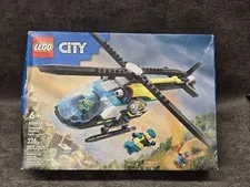 Lego City series ~ emergency rescue helicopter ~ Set 60405 New in box 226 piece