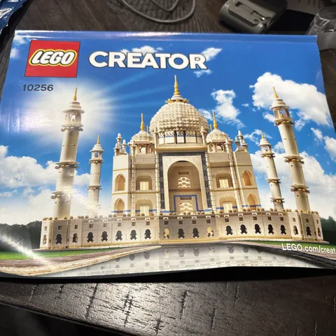 Lego TAJ MAHAL 10256 Manual Only Directions Instructions Book BENT!!