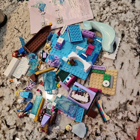 LEGO Disney Frozen Mixed Lot Sets 10736 & 41155 Partial As-Is 