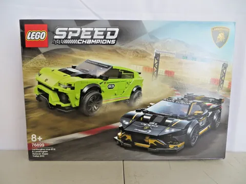 LEGO 76899 Speed Champions Lamborghini Urus ST-X and Lamborghini Huracan Sealed