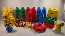 Lego Duplo Primo Toddler Baby Toy Blocks Lot Of 54
