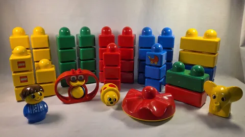 Lego Duplo Primo Toddler Baby Toy Blocks Lot Of 54