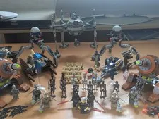LEGO Star Wars Separatist Army Lot Vintage Count Dooku Spider Droid Geonosians
