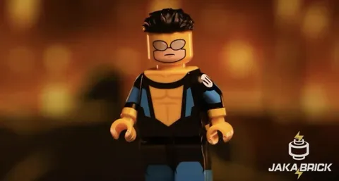 Jaka Brick Lite Unbreakable Invincible Variant Mark Emperor Suit Minifigure NEW