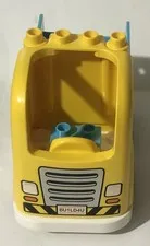 Lego Duplo Yellow And Blue Truck Pieces Parts
