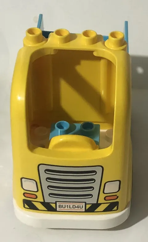Lego Duplo Yellow And Blue Truck Pieces Parts