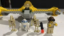 Lego Star Wars #7141 Naboo Fighter  Mini figures