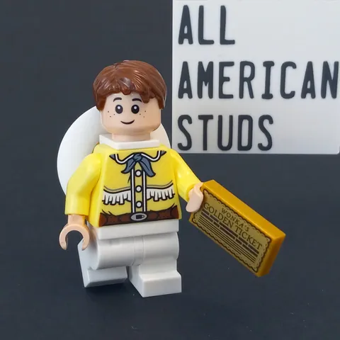 LEGO Ideas Mike Teavee Minifigure 21360 Willy Wonka Chocolate Factory NEW Teevee