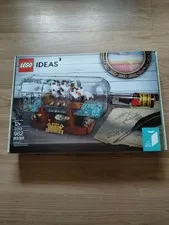LEGO Ideas Ship in a Bottle 21313 Complete Set 962 Pieces Boxed Plastic