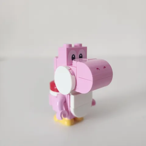 LEGO Pink Yoshi Minifigure Only 71387 Super Mario Bros