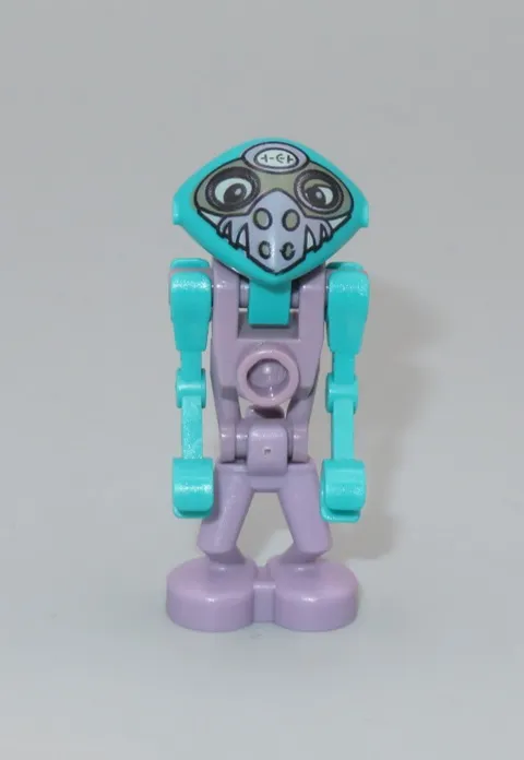 LEGO LOM Martian Alien Mizar sand purple minifigure Space Life on Mars 7317 7321