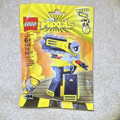 LEGO Mixels Series 6 Wuzzo 41547 Complete Set 74 pcs Age 6+ Foil Pack