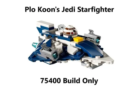 Lego Star Wars Plo Koon's Jedi Starfighter Microfighter 75400 No Figure