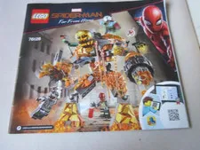 Lego Building Instructions Instruction 76128 Spyderman