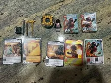2012 LEGO NINJAGO 9572 NRG COLE COMPLETE WITH ALL PAPERWORK CARDS AND WEAPONS