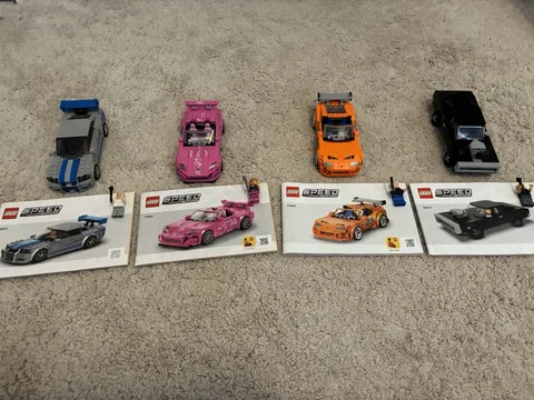 LEGO Speed Champions #76917, #77241, #77260, #76912 Fast And The Furious Lot